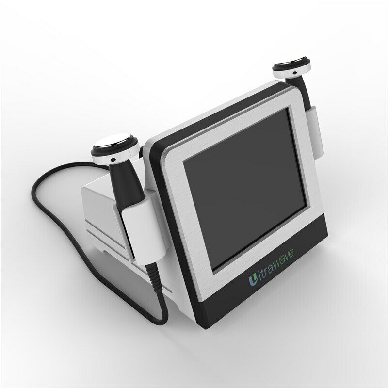 1MHz Ultrasound Therapy Physical Pain Relief Body Massage Machine with 2 Handles