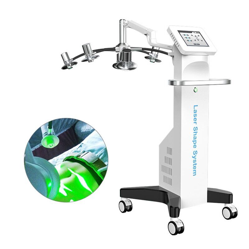 Professional 6D Laser Slimming Body Shape System 532nm Wavelengths Slim Machine