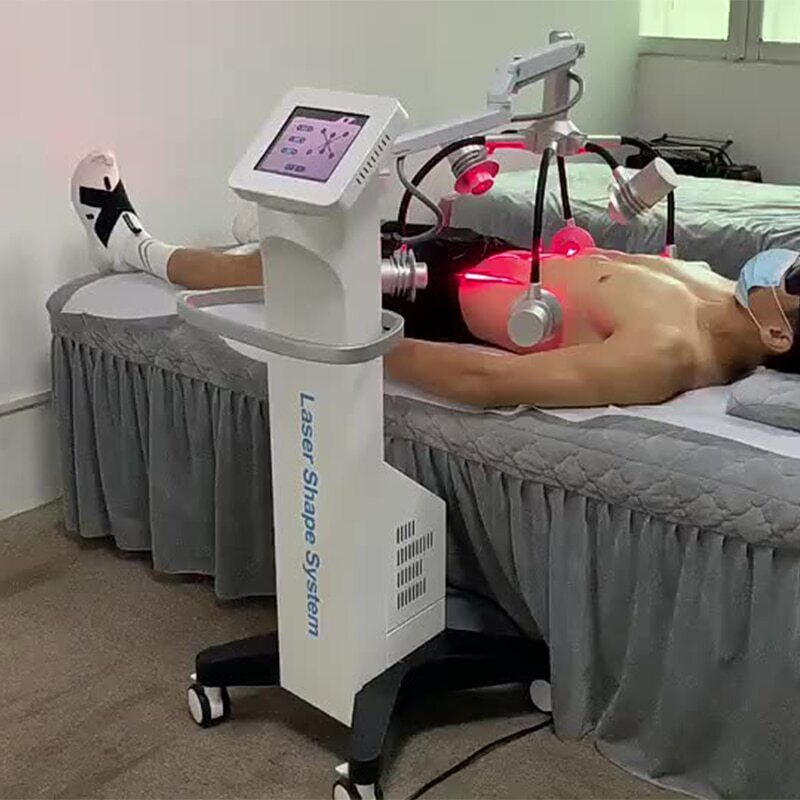 Professional 6D Laser Slimming Body Shape System 532nm Wavelengths Slim Machine