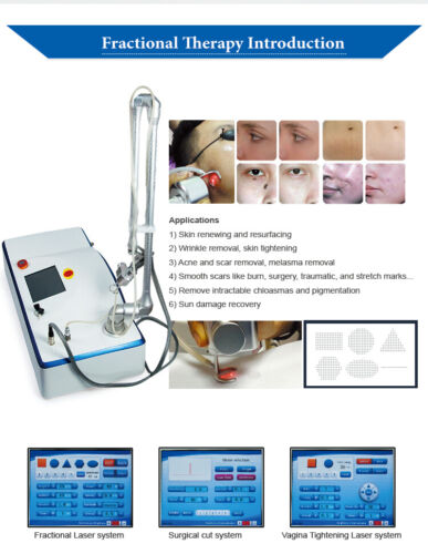 Co2 Fractional Laser Machine Skin Resurfacing Smooth Scars Vaginal Tightening