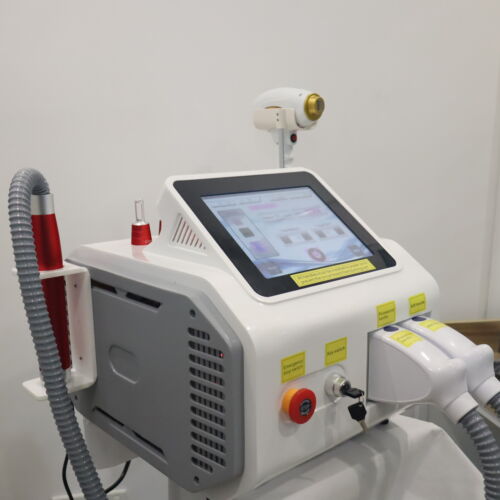 Portable 808 755 1064 diode laser hair removal machine For Pico Laser Epilator