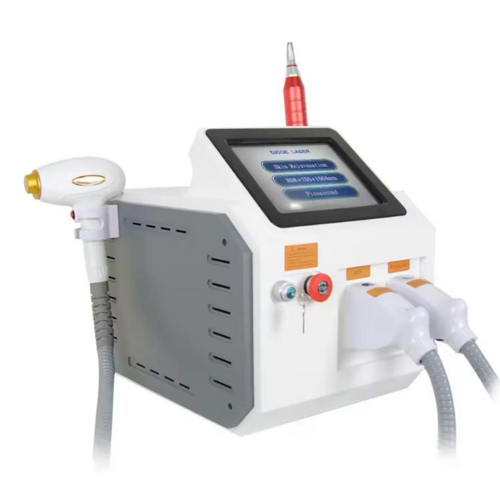Appareil D'épilation Laser 4 Longueurs D'onde (808nm-1064nm) Avec Refroidissement - Neuf
