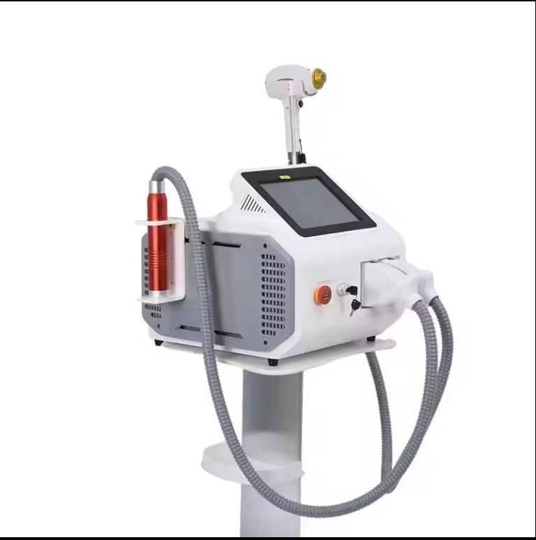Portable 808 755 1064 diode laser hair removal machine For Pico Laser Epilator