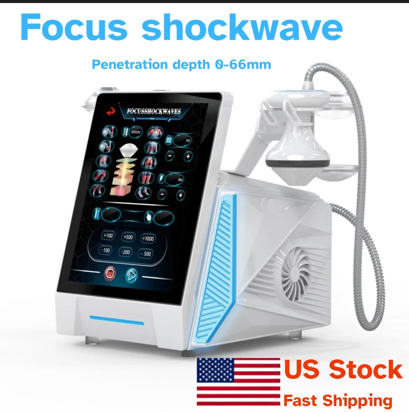 Focus Shockwave Eswt Focused Shock Wave Therapy Machine Pain Relief Physio