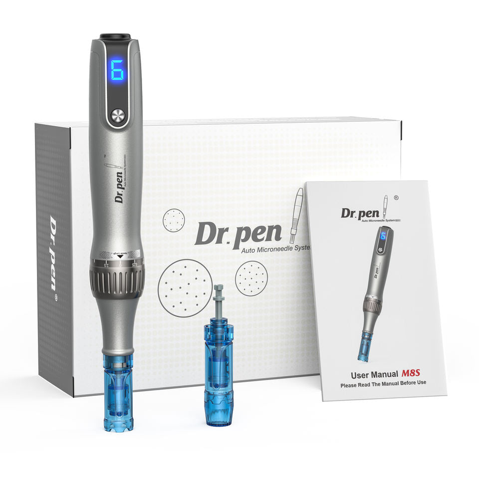 Electric Dr.Pen M8S Permanent Makeup Machine Eyebrows Eyeliner Lip Micro Needling Pen