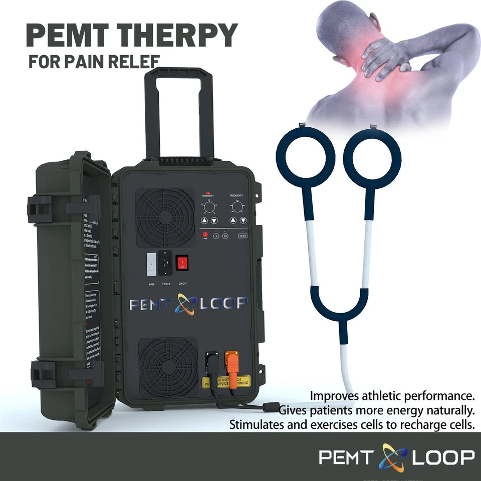 6000 Gauss Pemf Loop Magnetic Therapy Sport Injury Recovery Pain Relief Machine