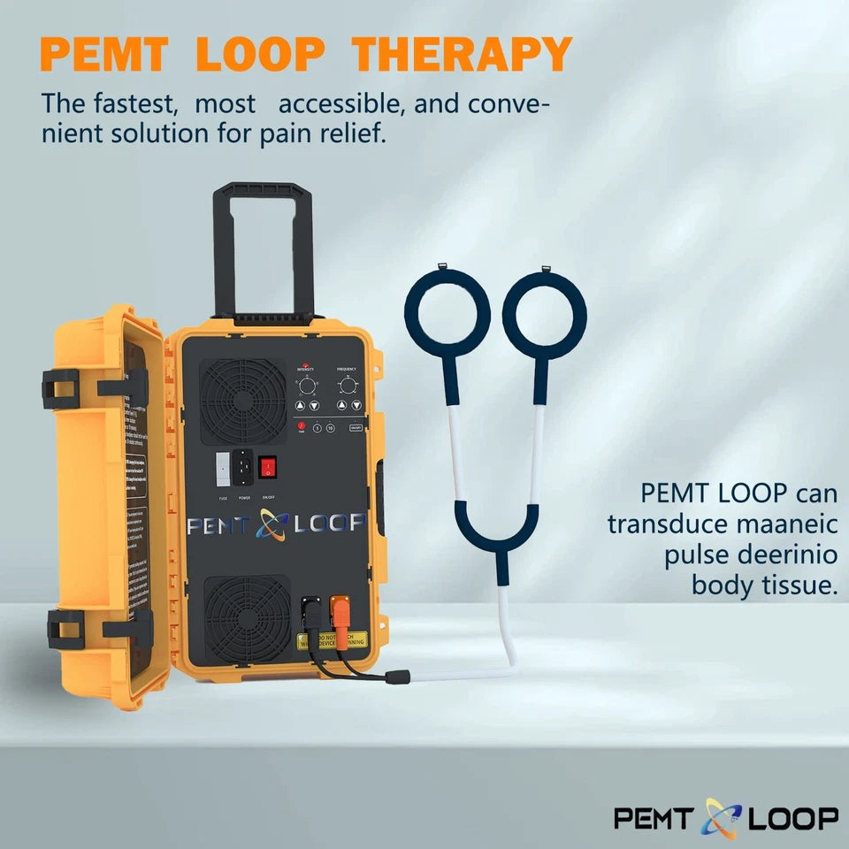 6000 Gauss Pemf Loop Magnetic Therapy Sport Injury Recovery Pain Relief Machine