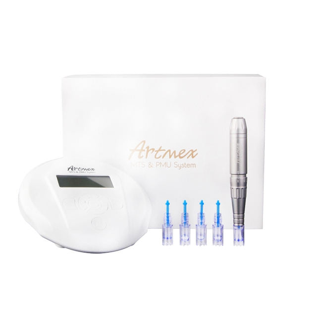 Digital Permanent Makeup machine for eyebrow pigment lips MTS Tattoo machine Artmex V6