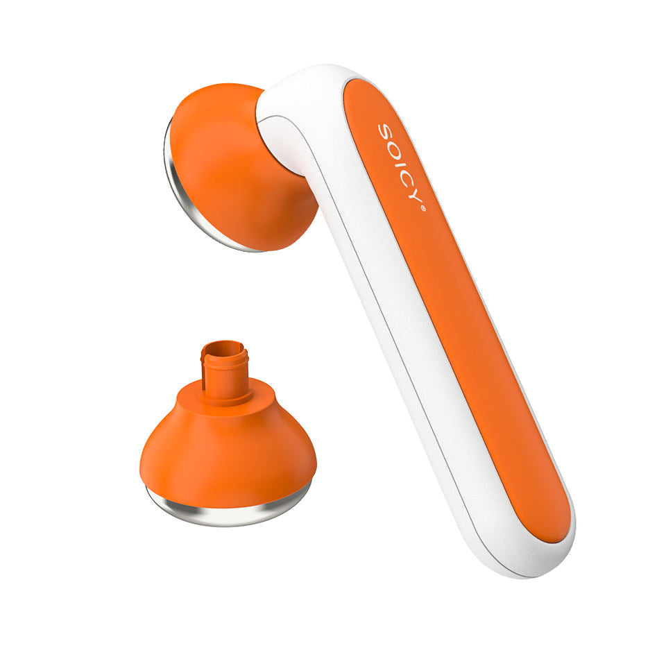 Soicy Ice Roller 2 Head Face Roller S40 Skin Cooling Tool Stainless Steel Replaceable Cool Massage for Face Eyes Body Relief