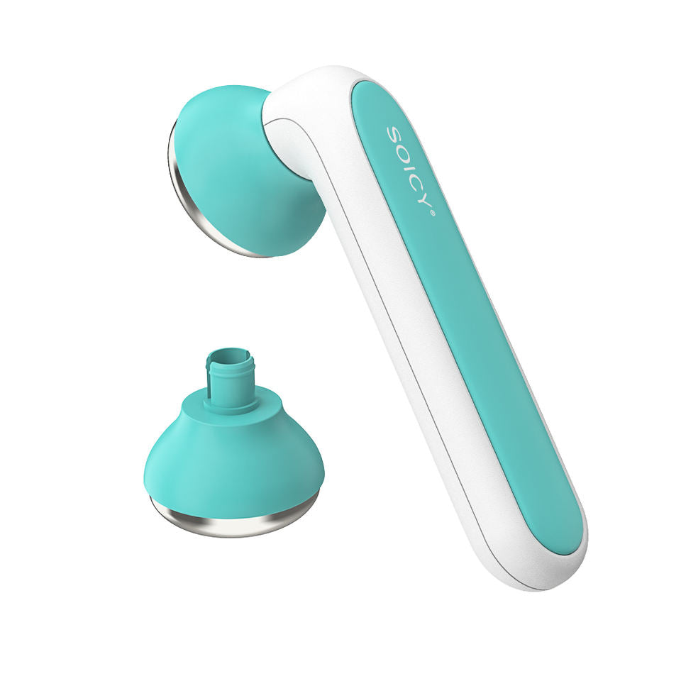 Soicy Ice Roller 2 Head Face Roller S40 Skin Cooling Tool Stainless Steel Replaceable Cool Massage for Face Eyes Body Relief