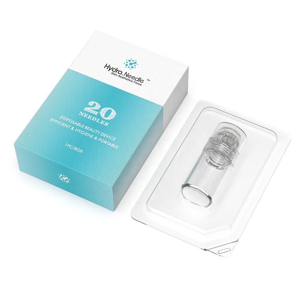 Hydra Needle 20 Titanium Serum Applicator Tools Reusable