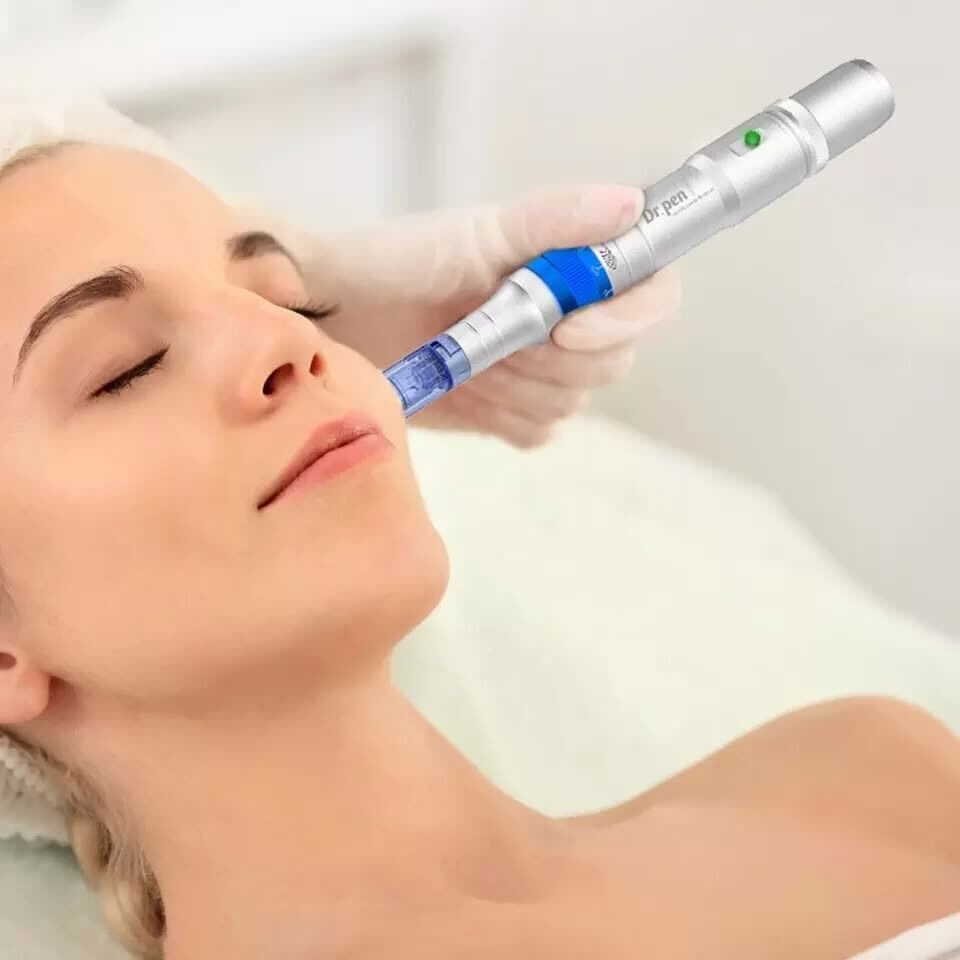 Electric Wireless Ultima A6 Auto Roller Skin Care Anti Aging With 2 Cartridges