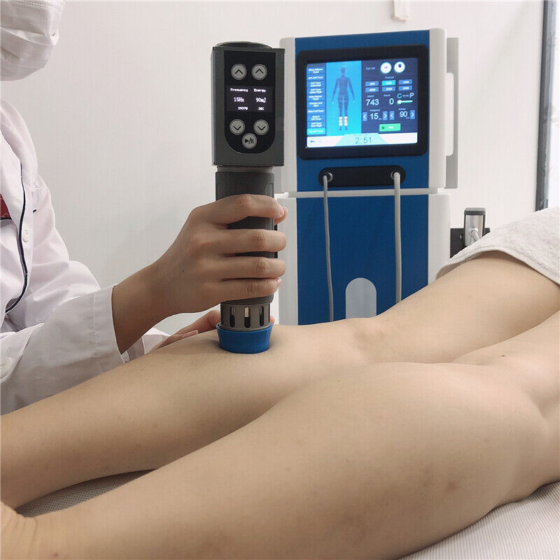 Back Pain Relieve Shock Wave Lose Weight Machine with 2 Handles Physical Therapy