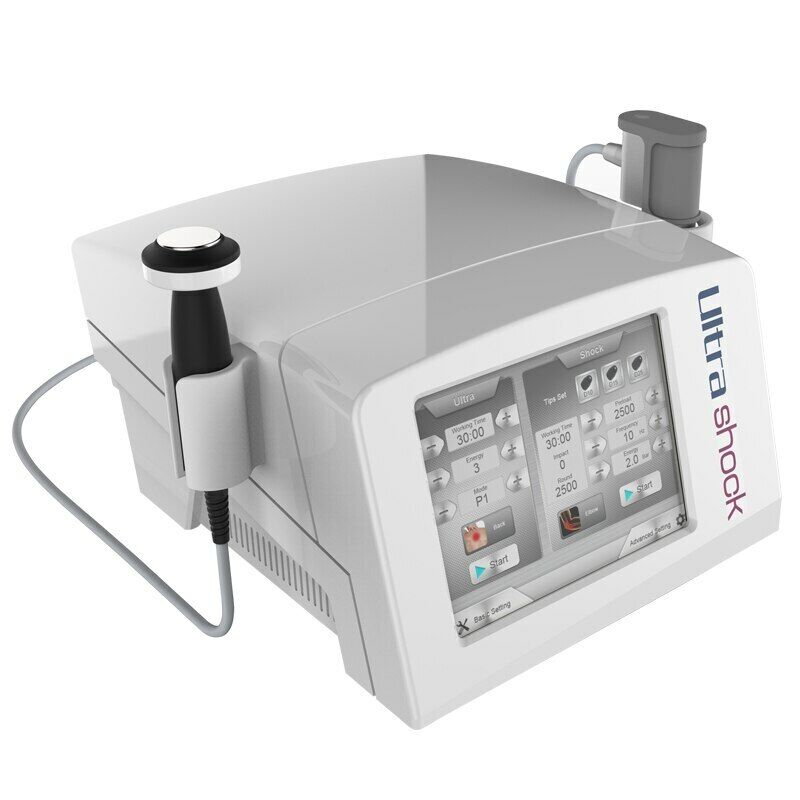 6 Bar UltraWave Equipment 2 In1 Acoustic Shockwave ED Body Massage Mac