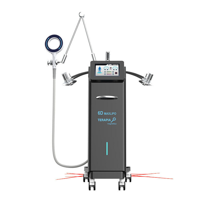 2 in1 6D Lipo Laser Machine 635nm Red Light Laser magnetic Field EMTT Body Relax